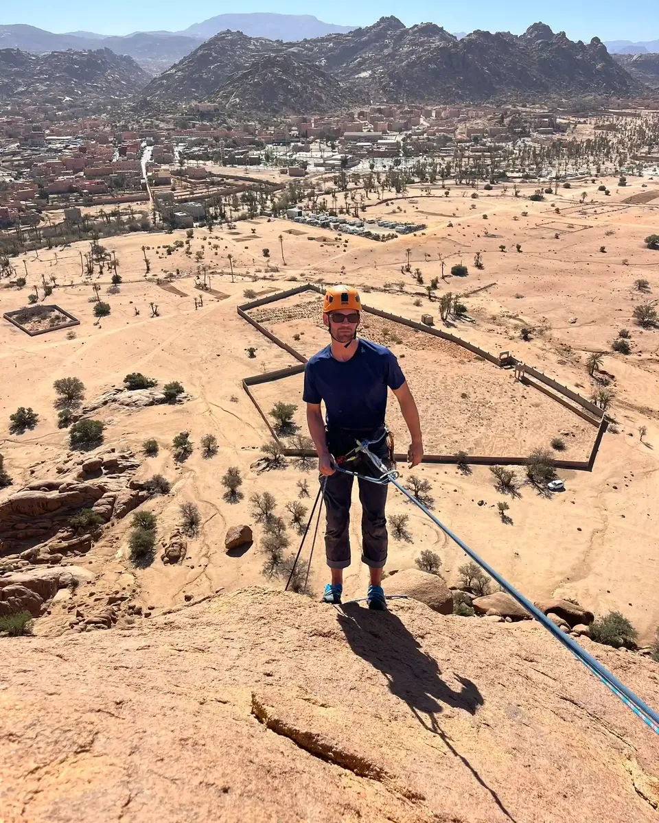 Journée d’Escalade Grandes voies à Tafraout